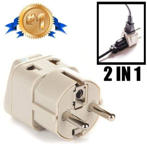 2 in 1 - Type E/F