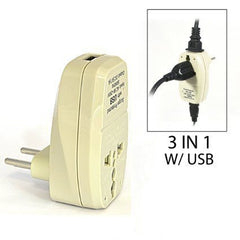 2 in 1 + USB - Type J