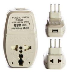 2 in 1 + USB - Type L