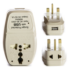 2 in 1 + USB - Type G