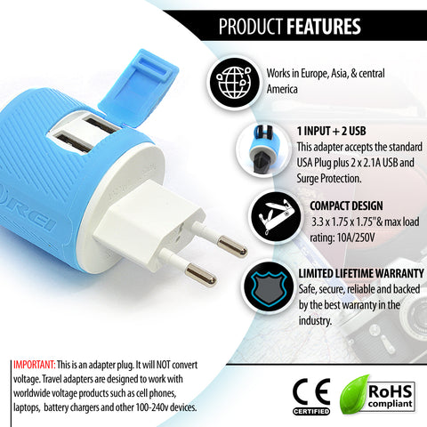 2 USB + 1 INPUT - Type C